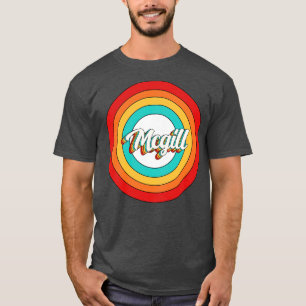 Camiseta Mcgill Name Shirt Vintage Mcgill Circ