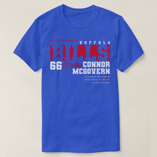 Camiseta McGovern Bills 2023 (Frente do Design)