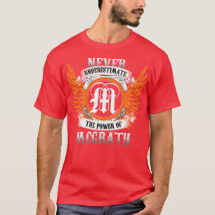 Camiseta Mcgrath Name Shirt Nunca Subestime A Potência O