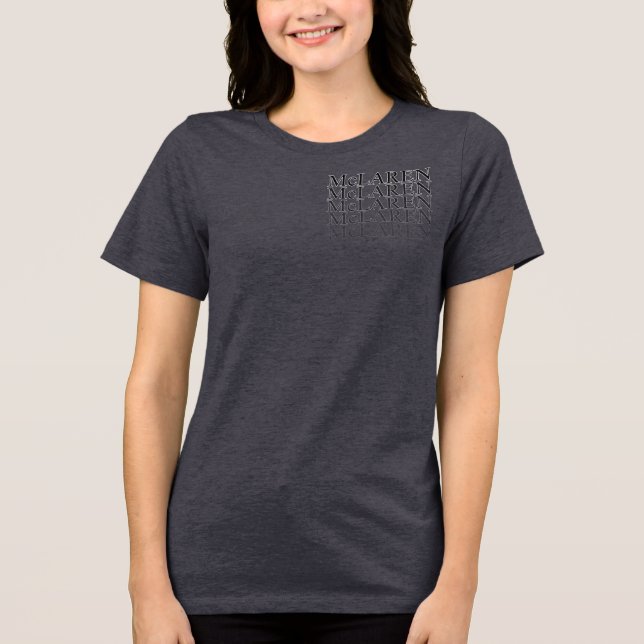 Camiseta McLaren Vanishing Name (Frente)