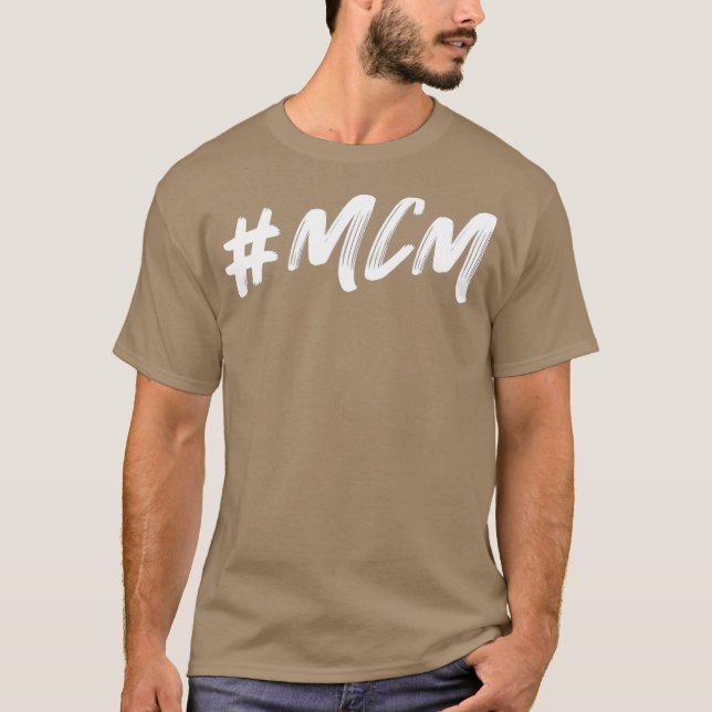 Camiseta MCM Man Crush Segunda-Feira (Frente)