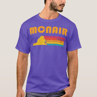 Camiseta McNair Virginia Vintage afligiu Souvenir