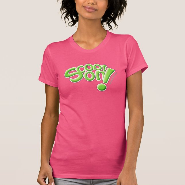 Camiseta McScoot está ligado! T-shirt feminina (Frente)