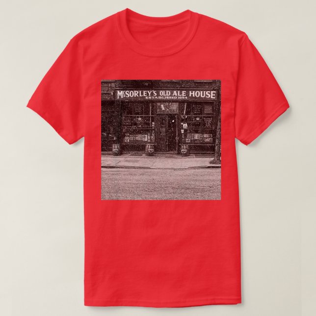 Camiseta McSorleys Old Ale House 1 (Frente do Design)