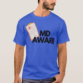 Camiseta MD Aware Doctor Chart