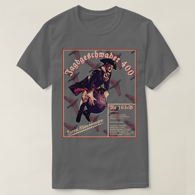 Camiseta Me 163 Komet (Frente do Design)