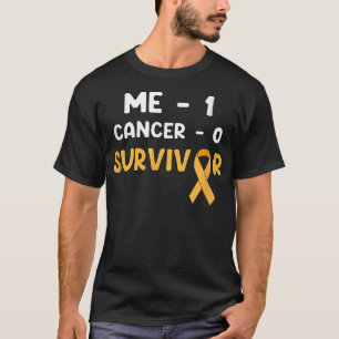 Camiseta Me 1 Cancer 0 - Sobrevivente de câncer infantil 31