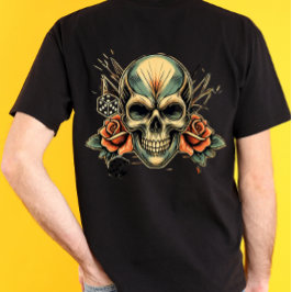 Camiseta me acalme o crânio