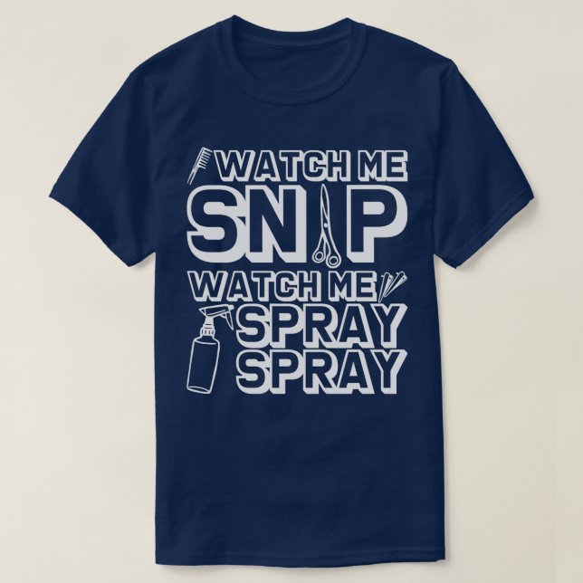 Camiseta Me Assista Snip Me Assista Spray Spray 4 (Frente do Design)