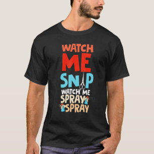 Camiseta Me Assista Snip Me Assista Spray Spray Dog Groomer