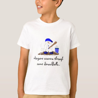 Camiseta Me Atire Uma Bola de Neve
