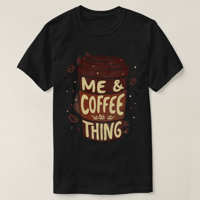 Camiseta Me Café é de Tobe Fonseca (Frente do Design)