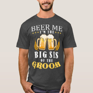 Camiseta Me Cerveja Irmã Mais Velha da Equipe de Bebidas do