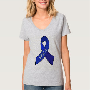 Camiseta ME/CFS Síndrome de Fadiga Crônica Fita de Sensibil