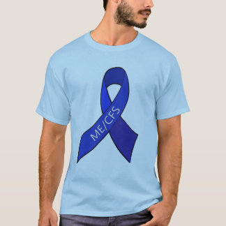 Camiseta ME/CFS Síndrome de Fadiga Crônica Fita de Sensibil
