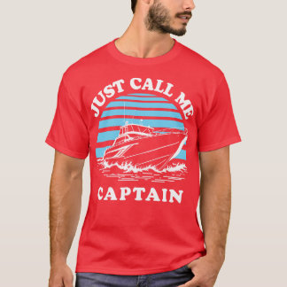Camiseta Me Chame de Capitão