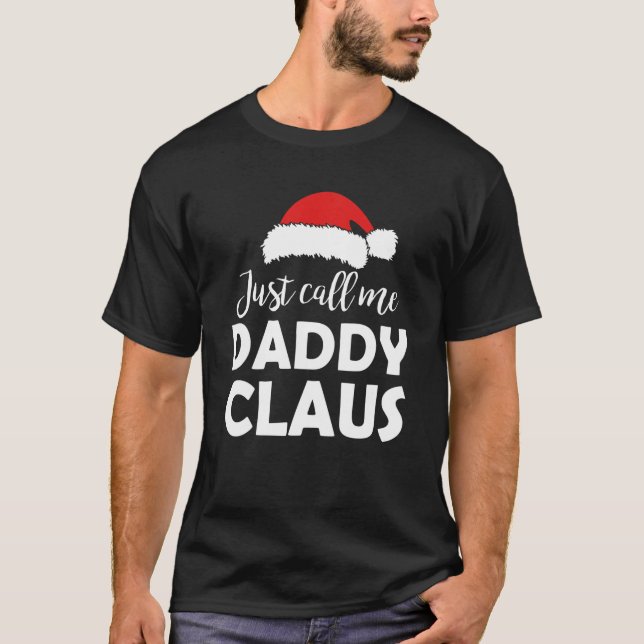 Camiseta Me chame de Pai Claus Christmas Say Family (Frente)