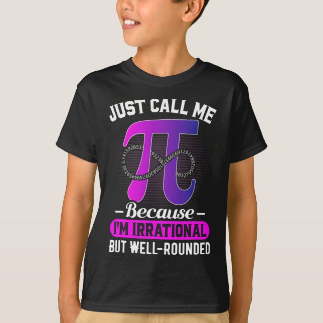 Camiseta Me Chame De Pi Math Lover Pie Day (Frente)