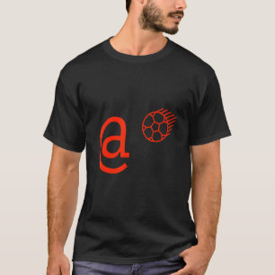 Camiseta ME@ @ chuchute siga encoraja a assistir futebol ve