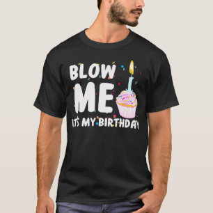 Camiseta Me Chupa É Minha Festa Engraçada De Aniversário.