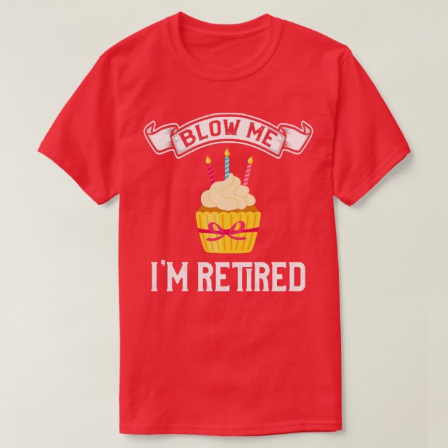 Camiseta Me Chupa Estou Aposentado (Frente do Design)