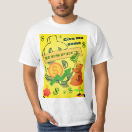 Camiseta me dê algum respeito