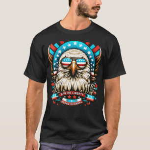 Camiseta Me Dê Liberdade Ou Me Dê Morte