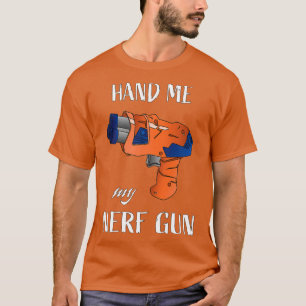 Camiseta Me dê minha arma nerf Nerf War Nerf War