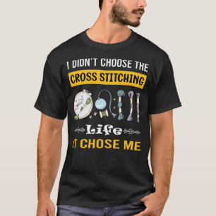 Camiseta Me Escolheu Cruzando A Corda