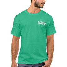 Me esfregue por sorte. Rua de Shamrock. Dia de Pat