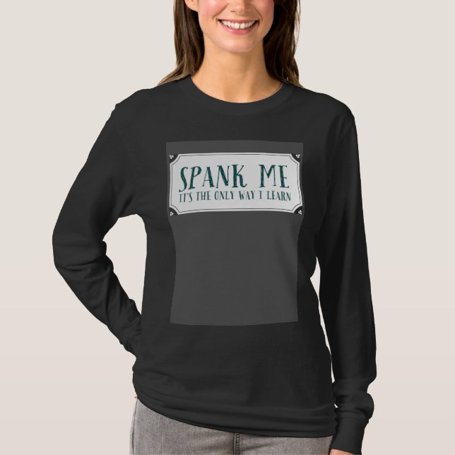 Camiseta Me Espancar é a única maneira de aprender Devot Ki (Frente)