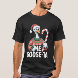 Camiseta Me Goose Ta Mexicano Divertido Natal Espanhol Gans