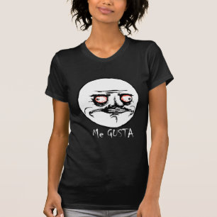 Camiseta Me Gusta Raging Quic Face