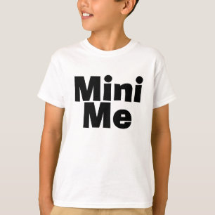 Camiseta Me/Mini mim pai/mãe/filha de harmonização do fi
