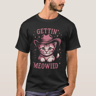Camiseta Me Ow Ow, Amante de Gatos, Cowgirl do Oeste Soltei