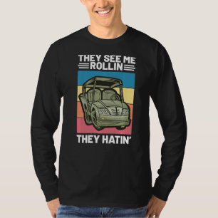 Camiseta Me Rollin Eles Odiam Golfistas Roupa Roll Golf Ca