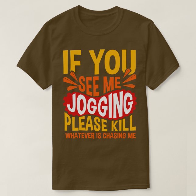 Camiseta Me veja corrida (Frente do Design)