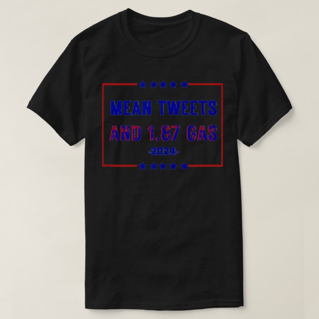 Camiseta Mean Tweets and 1 (Frente do Design)