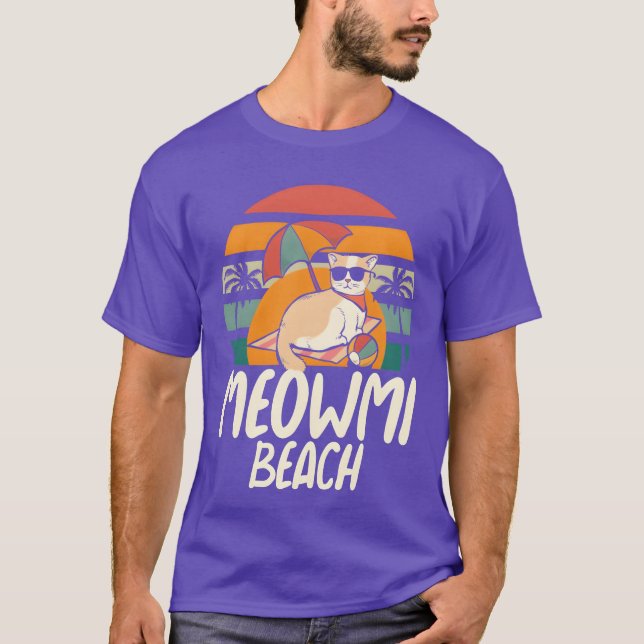 Camiseta Meaowmi Beach boy (Frente)