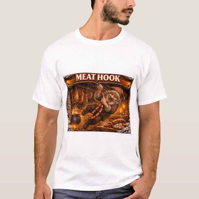 Camiseta Meat Hook Icelandic Yule Lad (Frente)