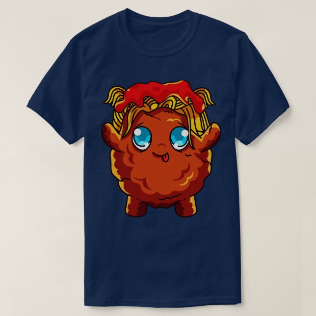 Camiseta Meatball Spaghetti Itália Comida Itália Itália (Frente do Design)