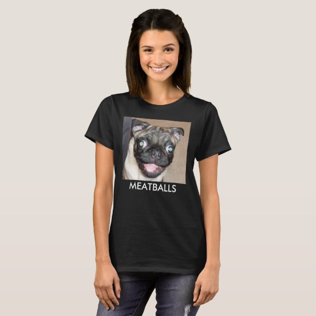 CAMISETA MEATBALLS (Frente Completa)