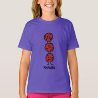 Meatballs empilhados feliz sobre se