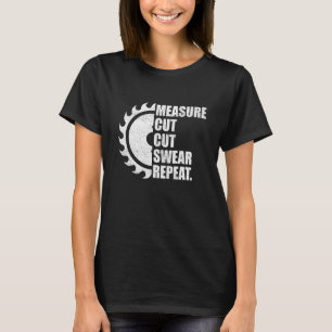 Camiseta Meça o Dia de os pais Swear Handyman