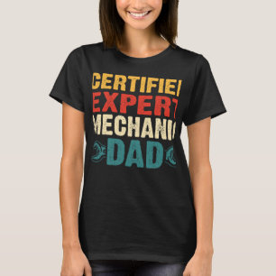 Camiseta Mecani de Carros vintage Mecânicos de Pais Especia