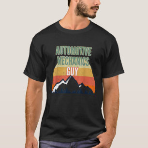 Camiseta Mecânica Automóvel Para Mecânica Automóvel Masculi