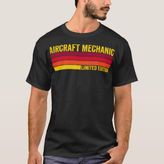 Camiseta Mecânica da aeronave