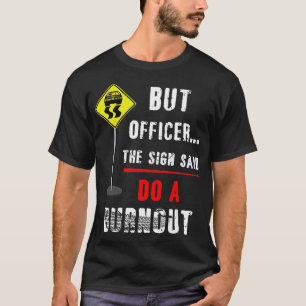 Camiseta Mecânica de presentes mecânico de sinais de queima