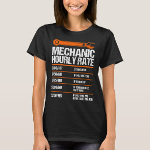 Camiseta Mecânica de Taxa Horária Futura Mecânica