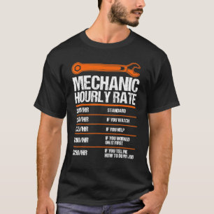 Camiseta Mecânica de Taxa Horária Futura Mecânica 1